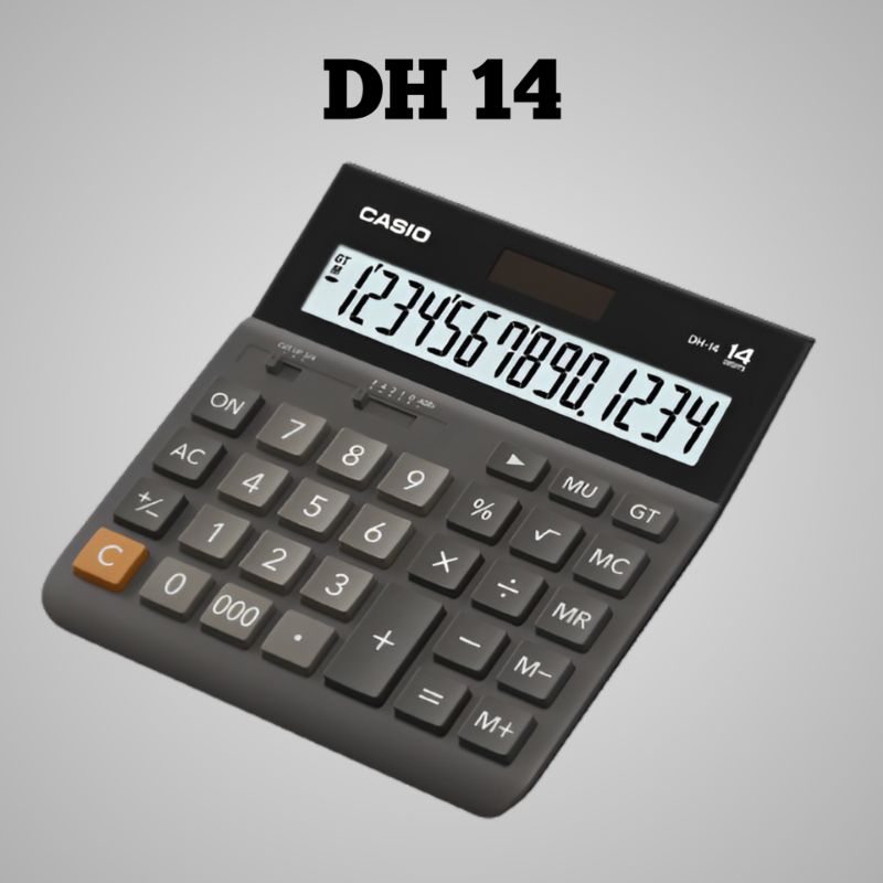 

kalkulator Casio DH 14 / kalkulator Casio / kalkulator Casio asli dan bergaransi resmi