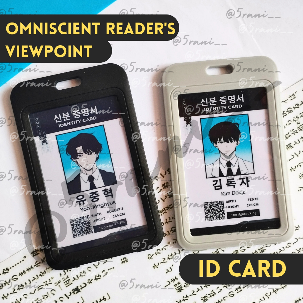 ID CARD Webtoon Omniscient Reader's Viewpoint ORV DOKJA manhwa
