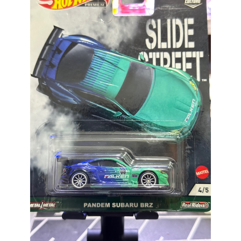 Hot Wheels Premium Pandem Subaru BRZ Slide Street Falken