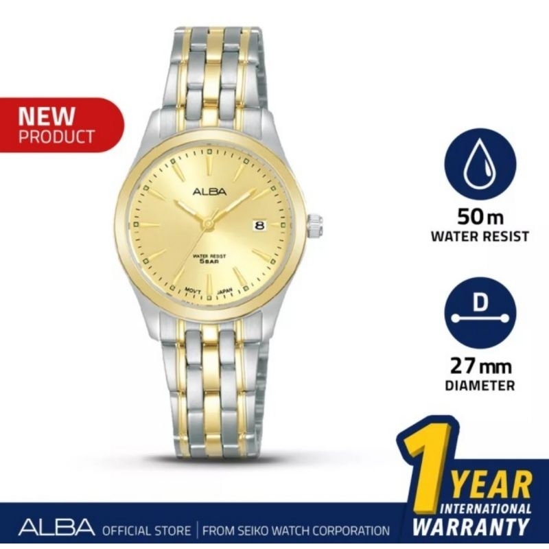 Alba AH7BN4#AH7BN4#AH7BN4X1#Alba AH7BN4X1#jam tangan wanita Alba ah7bn4#Ladies watch Alba Ah7bn4X1