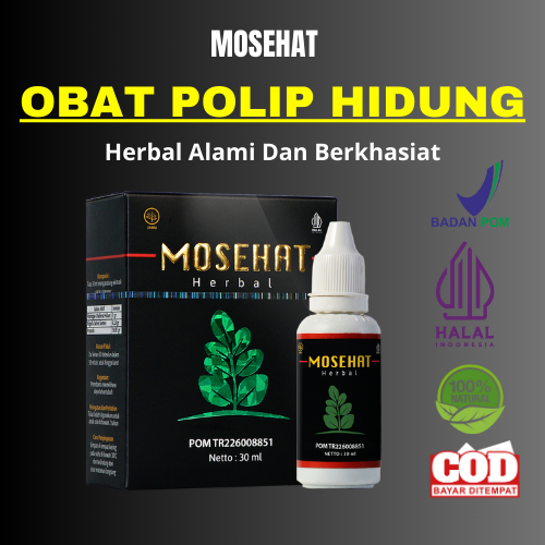 Mosehat Obat Polip Hidung Muajarb Dan Alami 100% Original