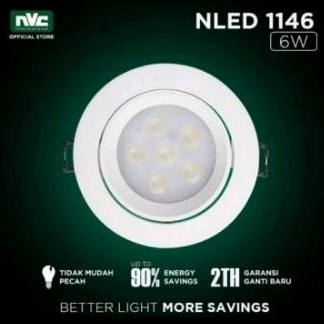 Downlight LED Spotlight 6 Watt 4000K CoolWhite NVC NLED1146ND