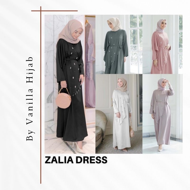 ZALIA DRESS &  ZARA FLOWER DRESS BY VANILLA HIJAB