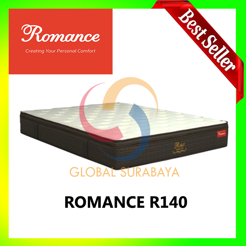 MATRAS SPRINGBED ROMANCE R140 PLUSH TOP - GARANSI RESMI