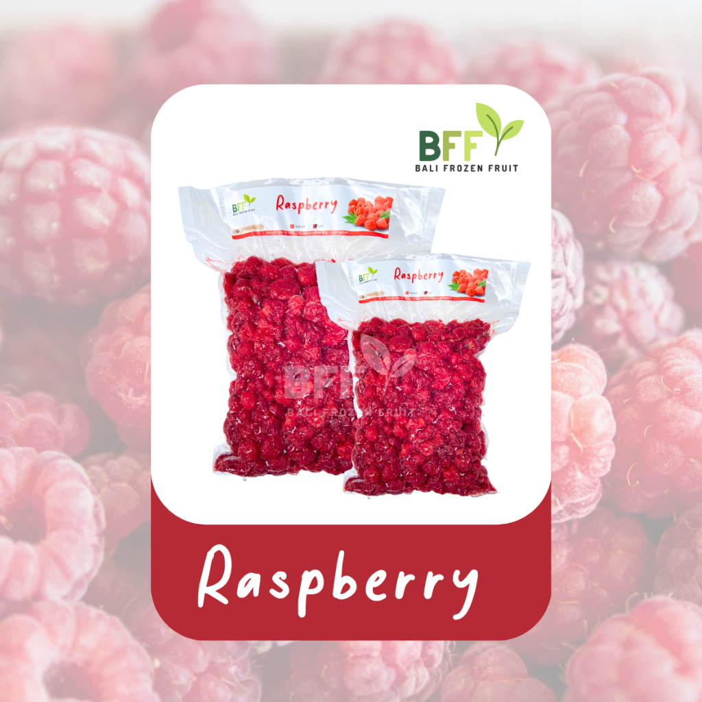 

Raspberry Frozen Bali Frozen Fruit