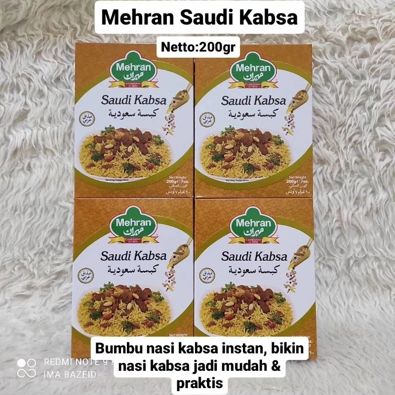 

Mehran kabsa 200gr bumbu nasi kabsah ori saudi