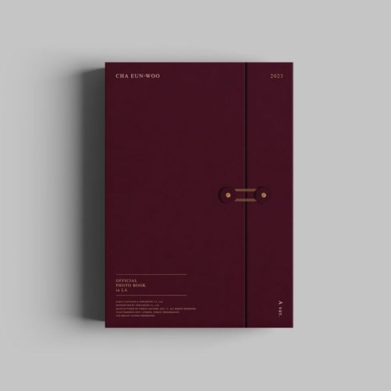 [PO] Cha Eunwoo (ASTRO) - CHA EUN-WOO 2023 OFFICIAL PHOTO BOOK in LA | CHA EUN WOO PHOTOBOOK 2023 | 