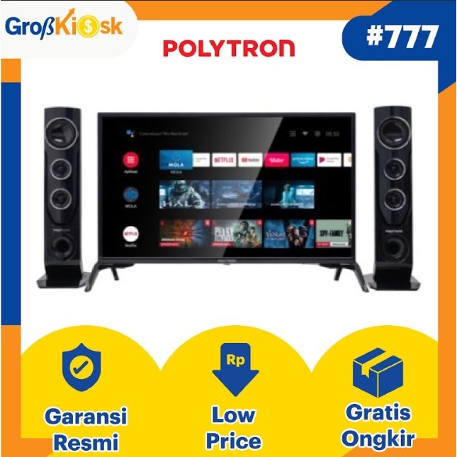 POLYTRON LED TV 32 INCH HD ANDROID TV PLD-32TAG9855 / PLD 32TAG9855