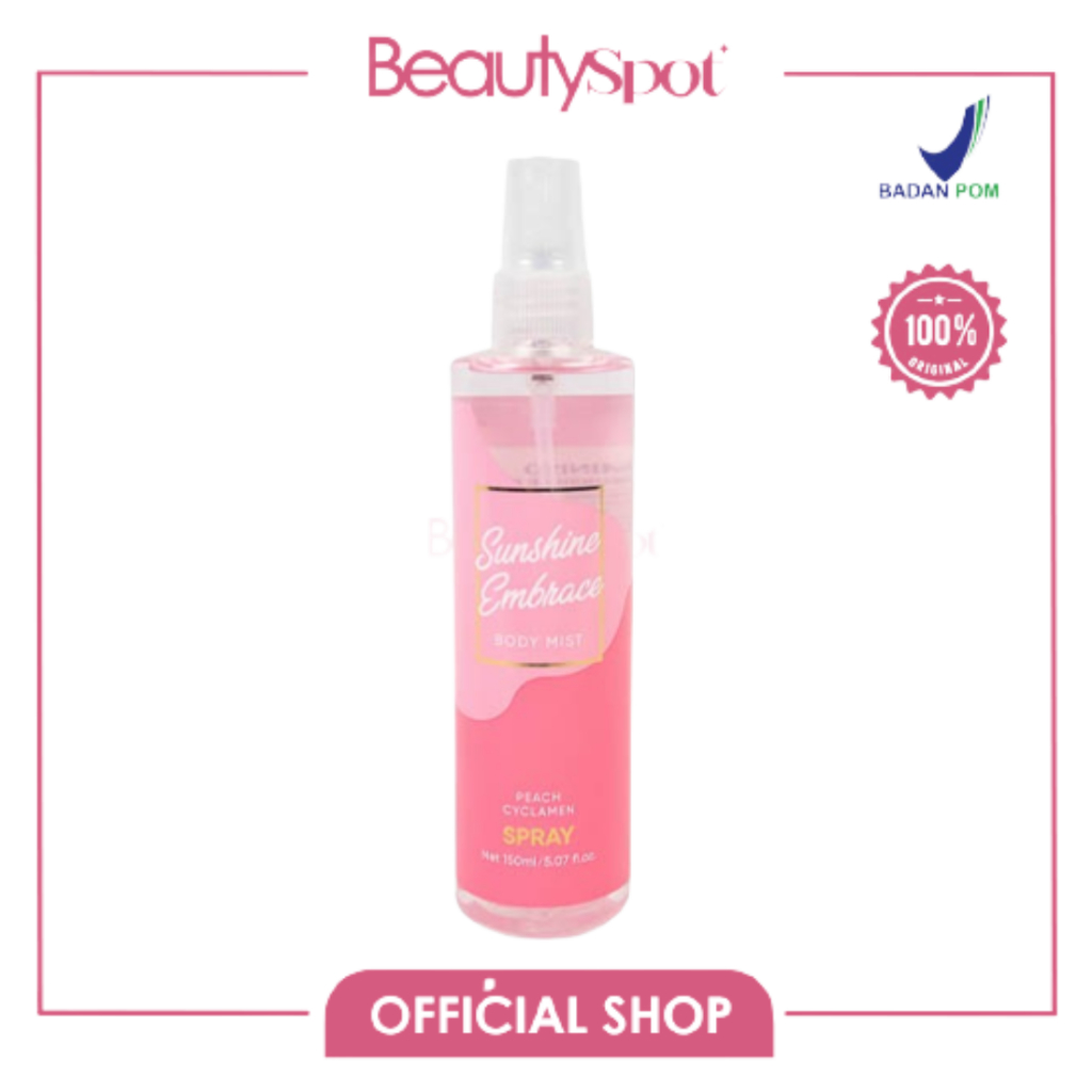 Miniso Body Mist Parfum Sunshine Embrace Peach Cyclamen 150ml