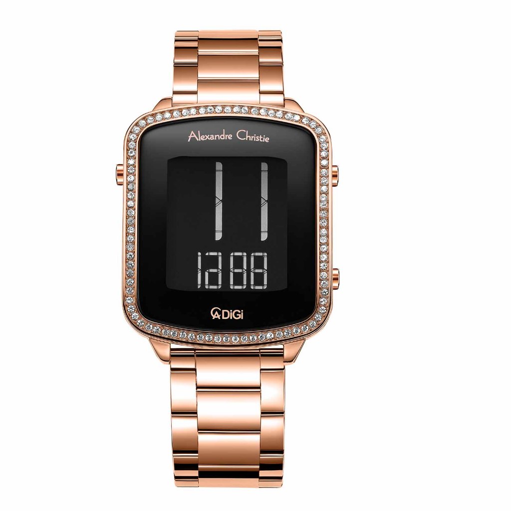 Alexandre Christie ACF9380 LHBRGBA Jam Tangan Wanita Digital