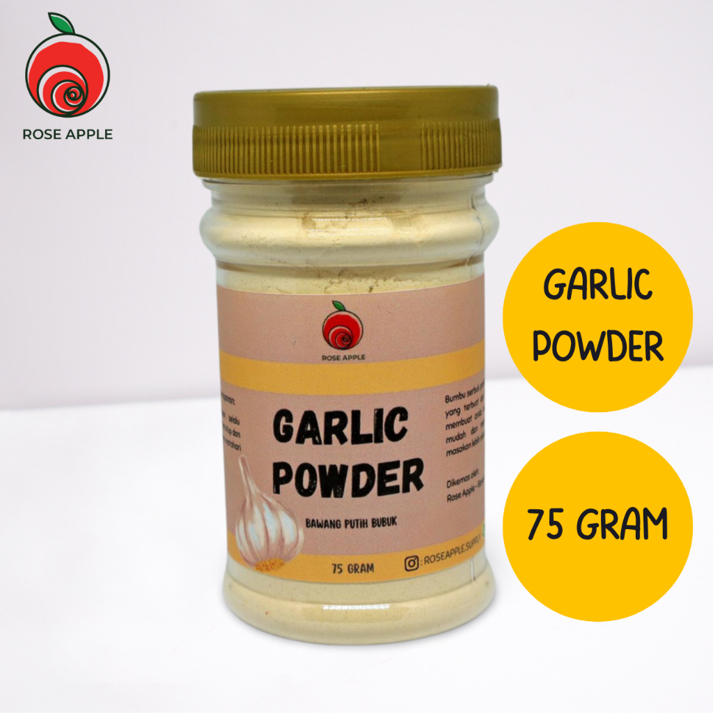 

Garlic Powder Bawang Putih Bubuk Murni MPASI