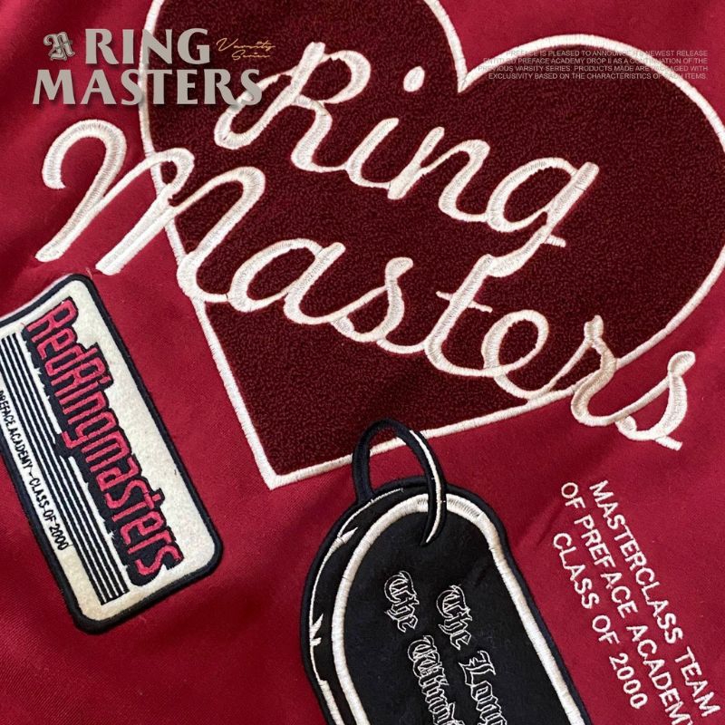 The Ringmasters Varsity Jacket Preface Wearhouse SIZE L