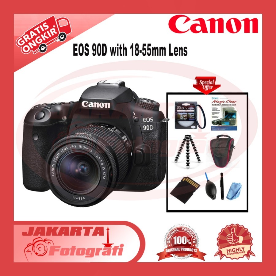 Canon EOS 90D KIT 18-135mm Nano Usm