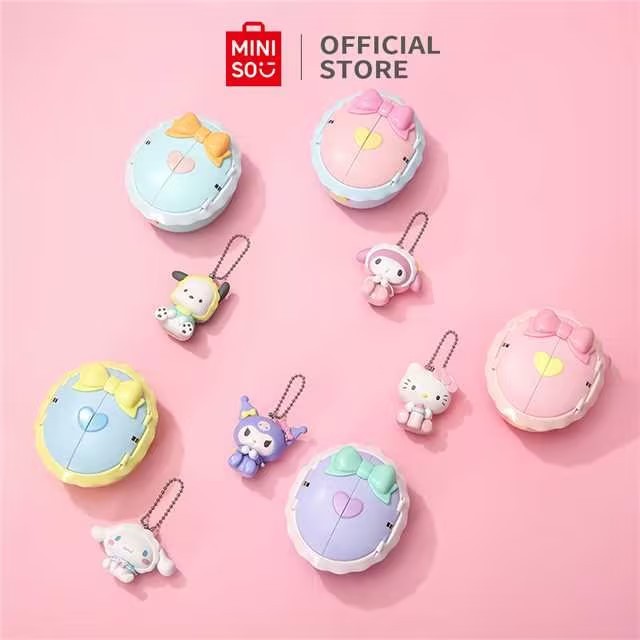 MINISO X Sanrio Blind Box Pesona Tas Gantungan Kunci Lucu Edisi Terbatas