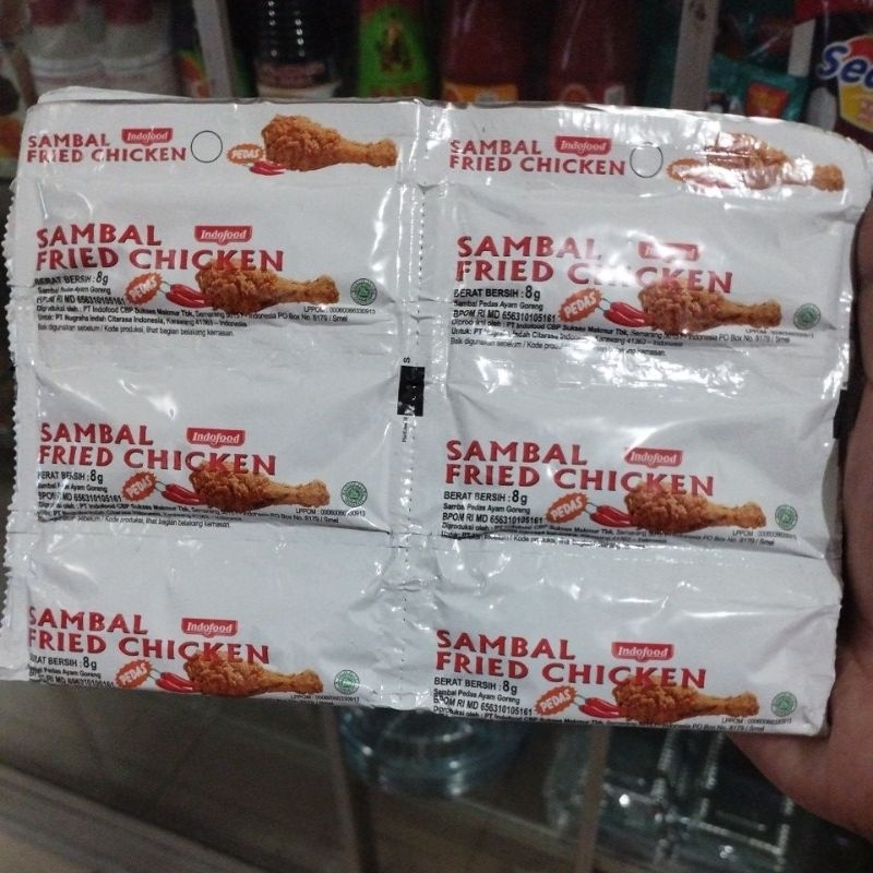 

sambal fried chicken pershacet