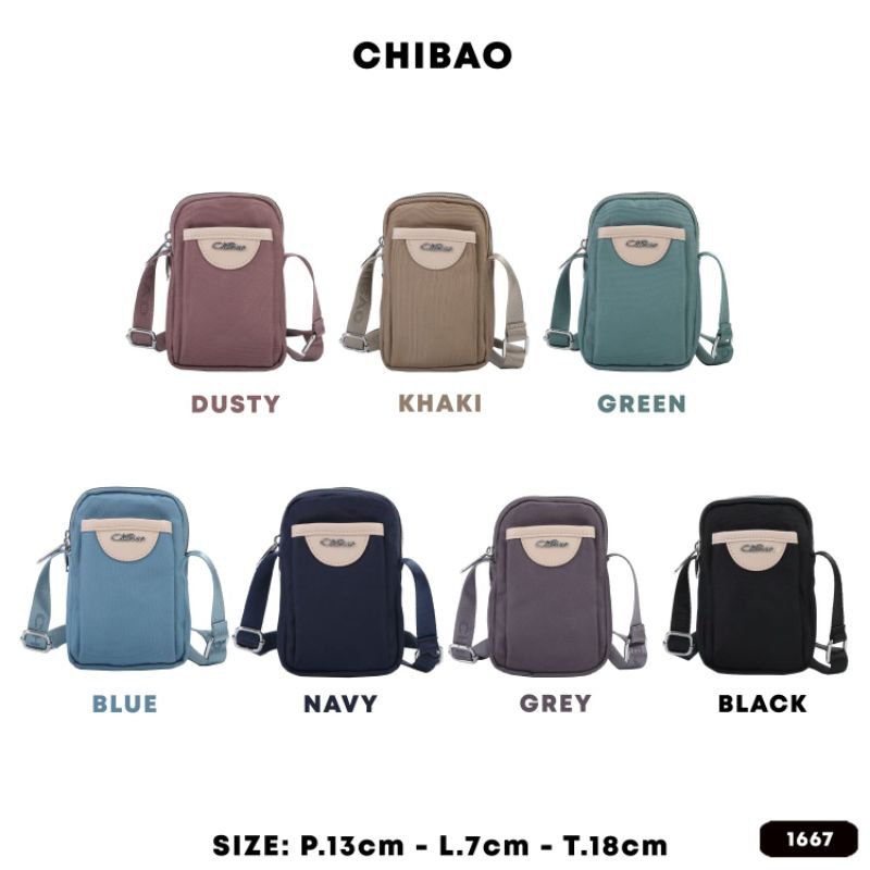 TAS SELEMPANG / HP WANITA CHIBAO 1667 IMPORT.