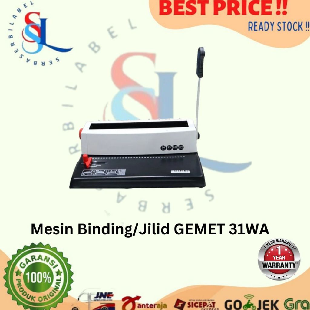 GEMET 31 WA Mesin Binding / Jilid GEMET31WA Mesin Binding / Jilid