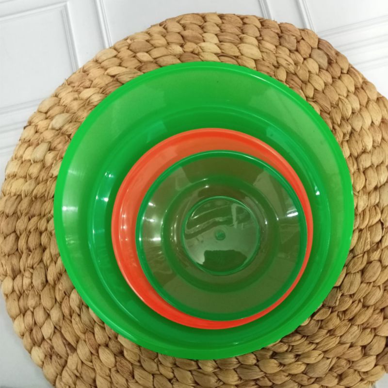 PIRING MAKAN PLASTIK / PIRING GM/ PIRING TATAKAN/ 1 PCS/ 9 INCHI/ 7 INCHI/ 6 INCHI/ 5 INCHI