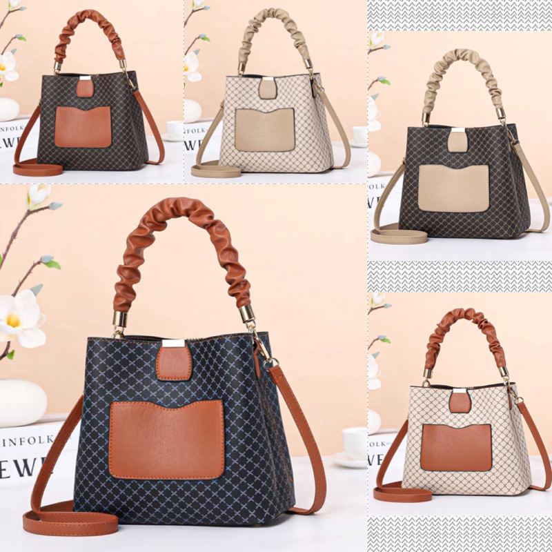 TAS WANITA TAS PESTA KERJA KANTOR KONDANGAN ARISAN TF7872 IMPORT FASHION KOREA KULIT CEWEK PEREMPUAN