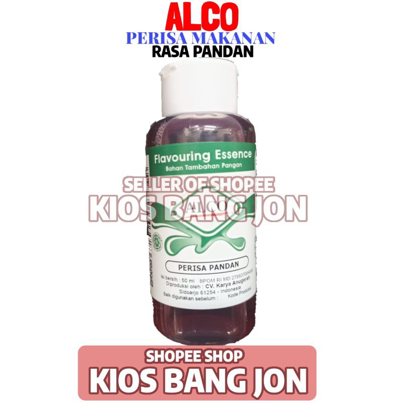 

Perisa Pasta Makanan Minuman Kue Alco Pandan 50 Gram