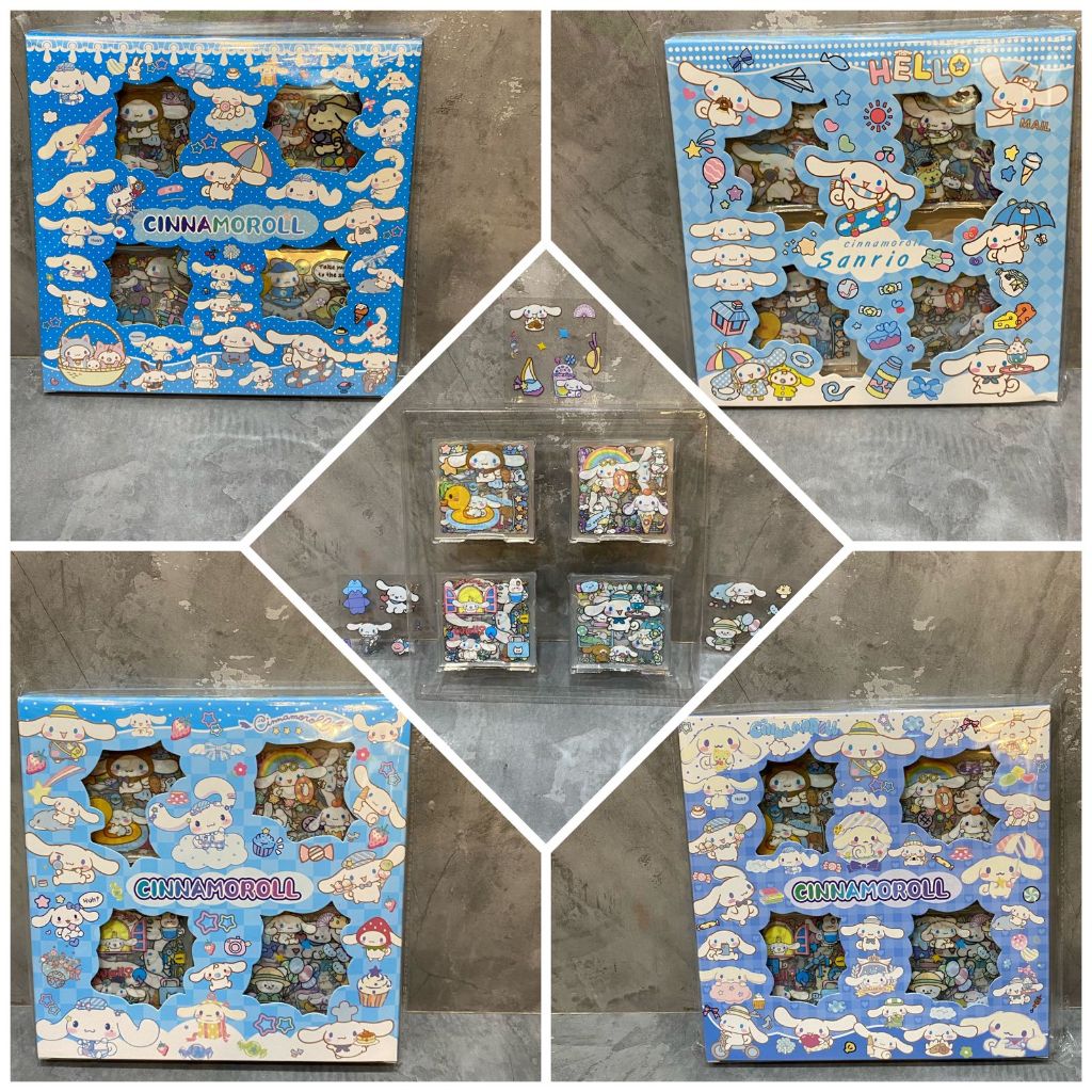 

STIKER SANRIO CINNAMOROLL BLUE ISI 100 LEMBAR