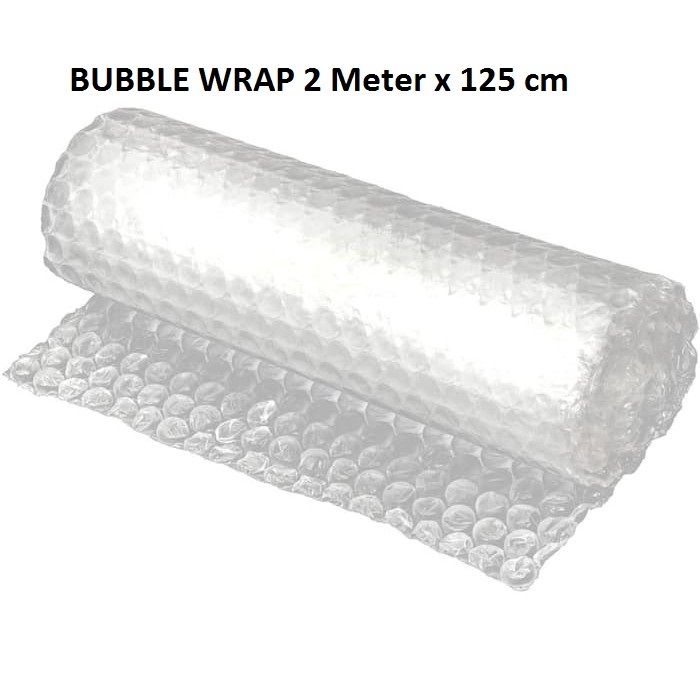 

Plastik Gelembung Untuk Packing Bubble Wrap Bening 2 Meter x 125 cm