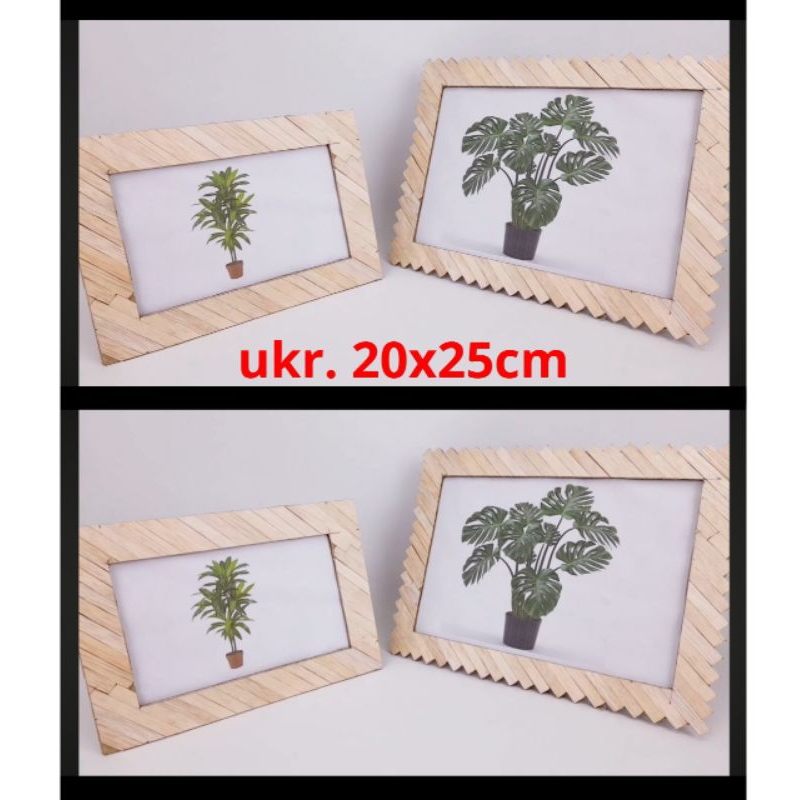 BINGKAI FOTO dari stik es krim