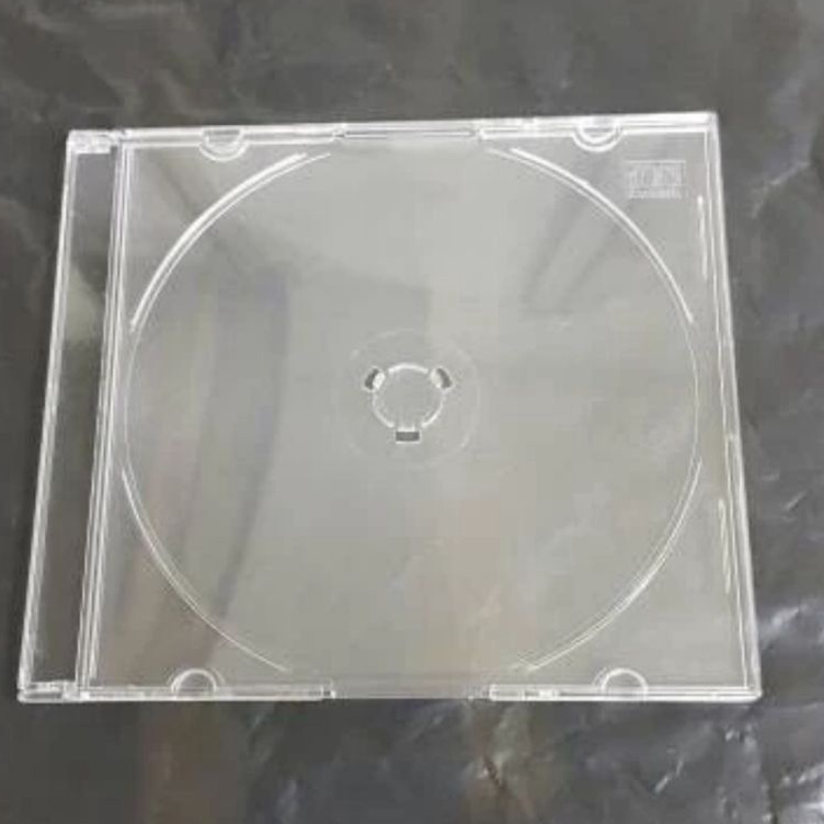 Paling Popular CD CASE MIKA SINGLE SLIM TRANSPARAN (ISI 10 PCS)