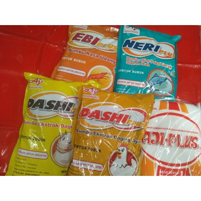 

Bumbu Penyedap/Aji plus/Ebi plus/Neri plus/Dashi plus