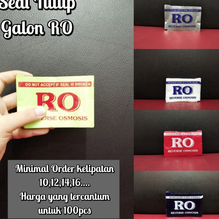 

Bestseller Segel Galon RO Pasti Murah