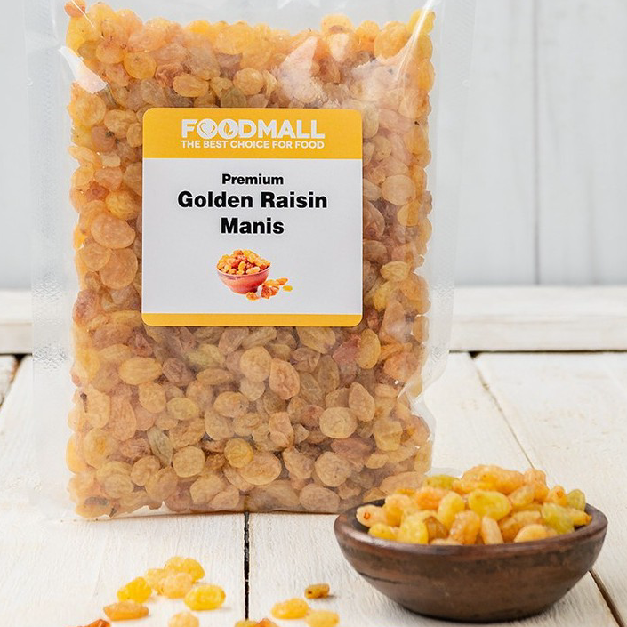 

➨➤✹✴ Golden Raisin Simin Manis Organik / Kismis Emas 250 Gram