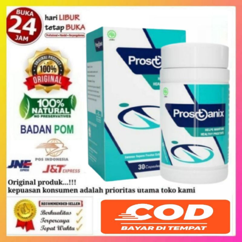 Prostanix Asli Original BPOM Obat Prostat Herbal Ampuh Menambah Stamina Pria