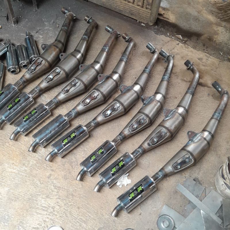 knalpot Fizr F1Zr Force1 type standar racing plat karat