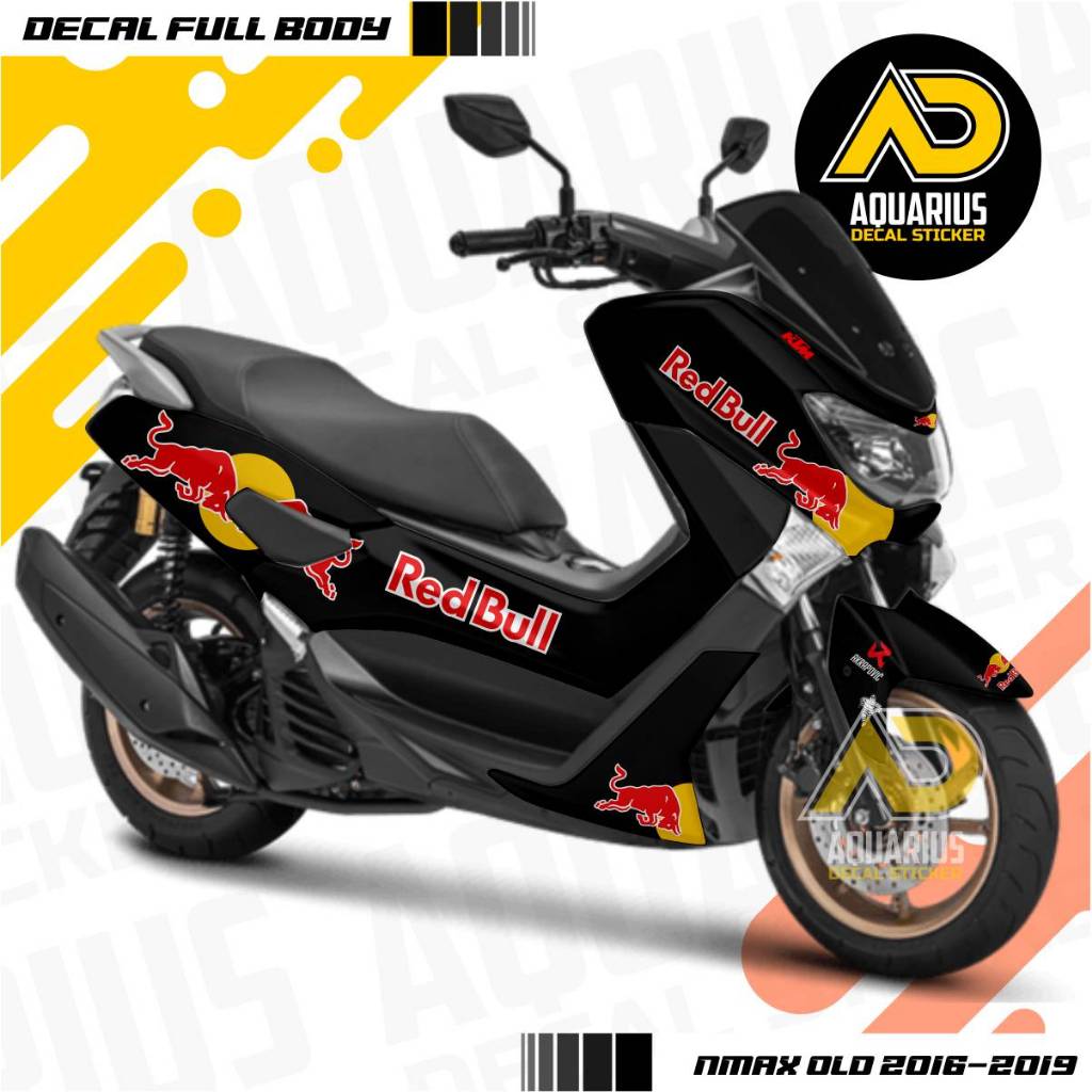 Decal Nmax Full Body Redbull