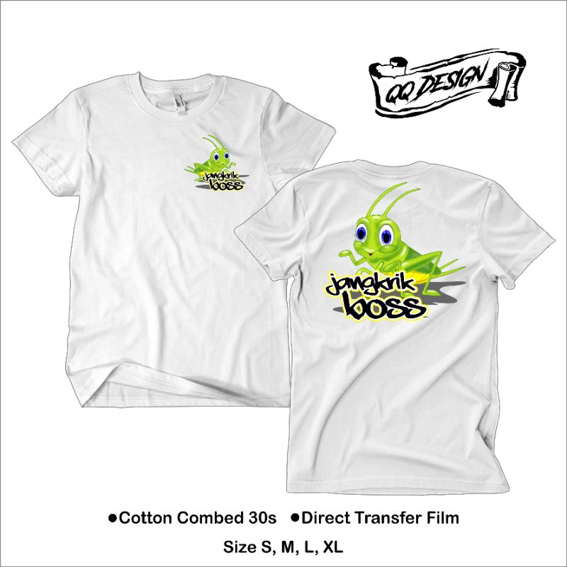 KAOS "JANGKRIK BOSS" ORIGINAL QQ DESIGN
