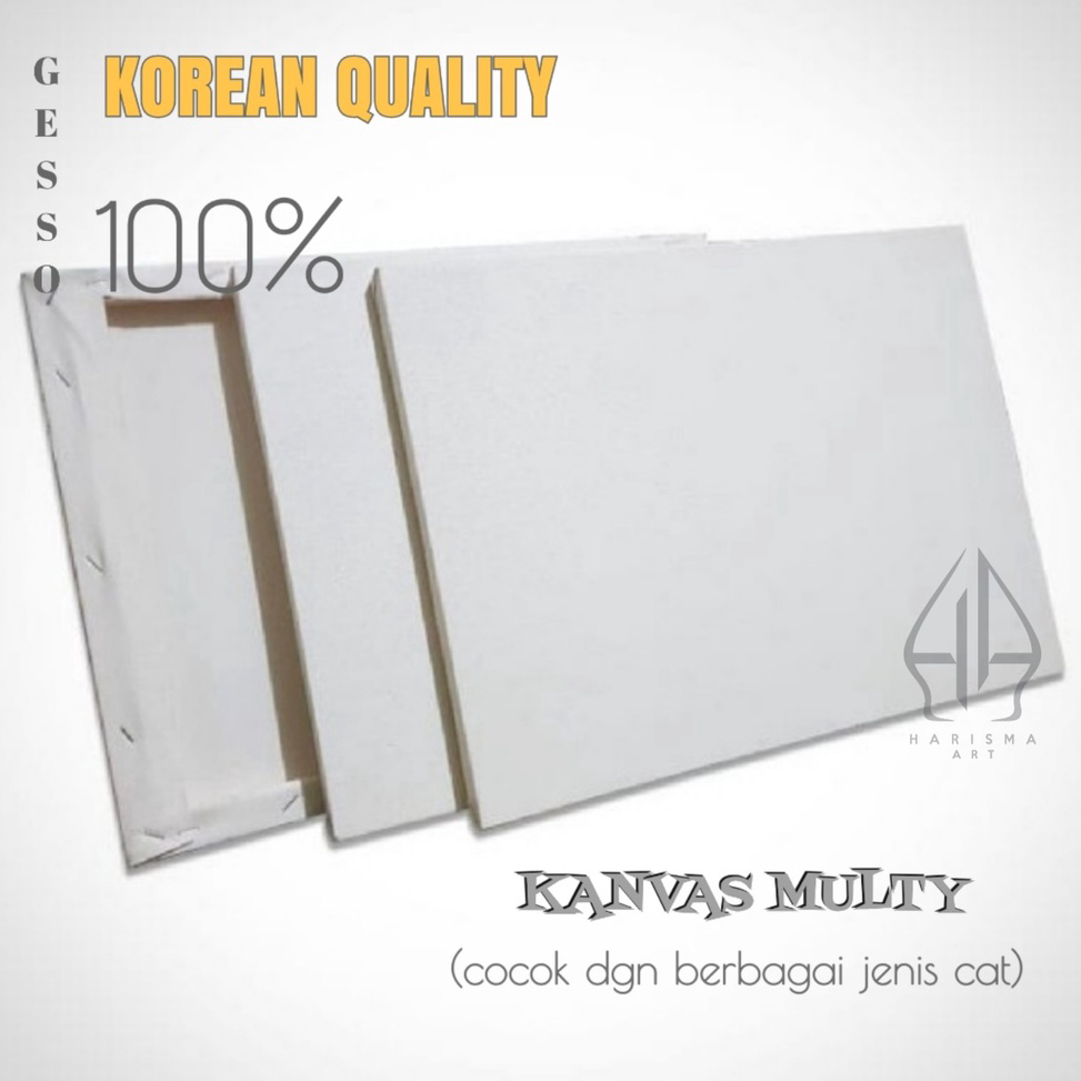 

5.5 Terlaris KANVAS LUKIS 30x40 cm / Korean Quality / GRADE A+ / BERKUALITAS 100%