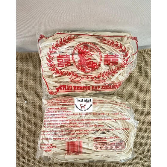 

✾✱ 200gr | Kwetiau kering cap Shianneu Kwetiau Dewi