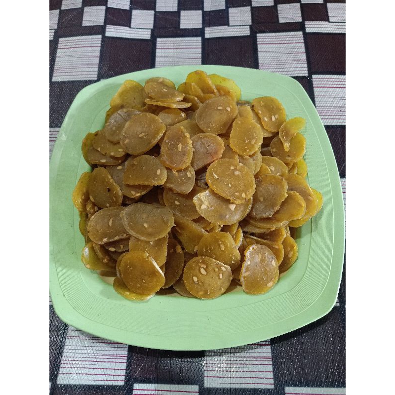 

KERUPUK TEMPE BULAT MENTAH KEMASAN 500GRAM 1KG