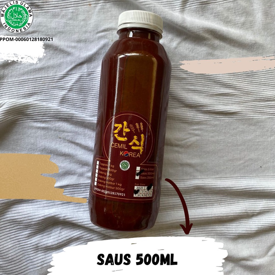 

➞✸✿ Saus Topokki khas Cemil Korea isi 500 ml