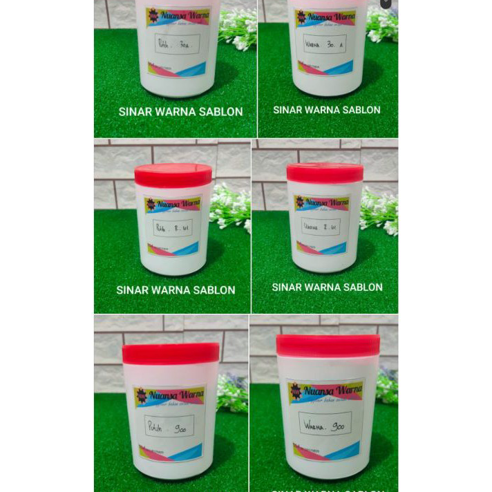 

Paling Popular Pasta Sablon RUBBER putih dan warna 1kg