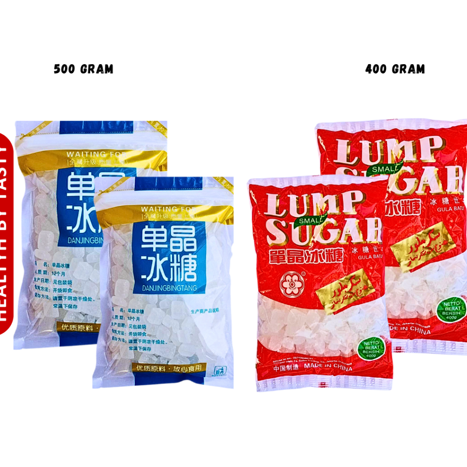 

Seller Gula Batu Kristal Lump Sugar Small 400g Promo