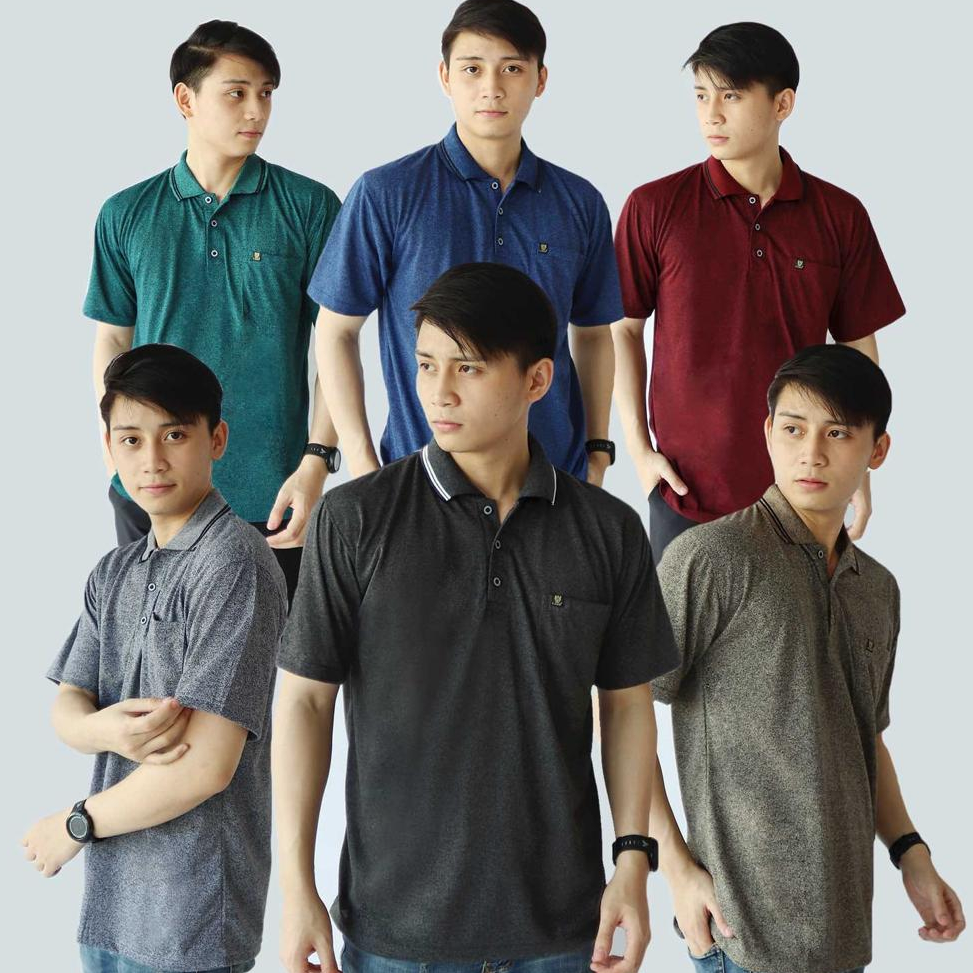 MURRRMERRR Liso wear - Kaos kerah pria jumbo polos saku dewasa | kaos polo korea twis t shirt