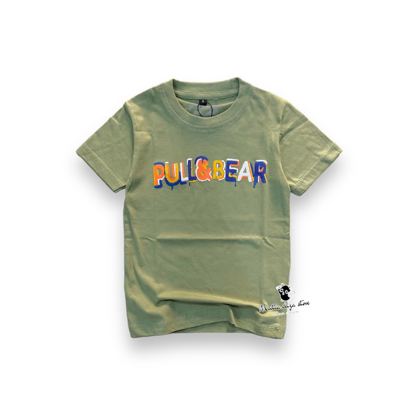 BAJU KAOS ANAK PULL AND BEAR DISTRO / KAOS ANAK UNISEX 1-12TH / BAJU KAOS ANAK LENGAN PENDEK / KAOS 