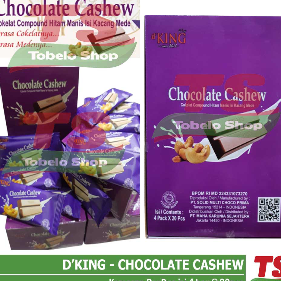 

Grosir DKING CASHEW (DUS) / DKING CHOCOLATE CASHEW BISCO / CHOCOLATE CASHEW / D'KING CASHEW / D'KING CHOCOLATE CASHEW / COKLAT CASHEW