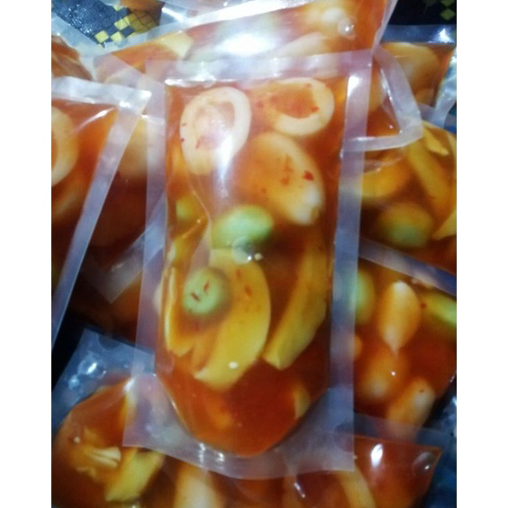 

Model Baru Manisan buah mix pedas, gula asli, kualitas premium, HALAL Ready