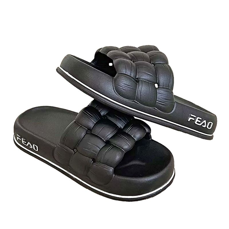 Sandal Karet Wanita Import Fead / Sandal Karet Tebal Korean Style