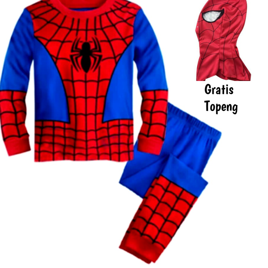 Jual Baju Kostum Spiderman Anak Laki Laki