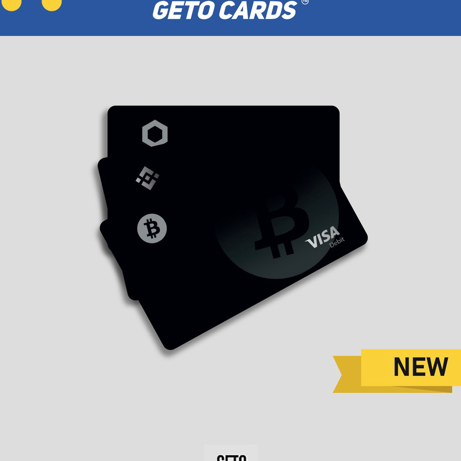 Best Seller Stiker Sticker Skin Kartu Atm Binance Edition | GETOCARD GETO CARDS