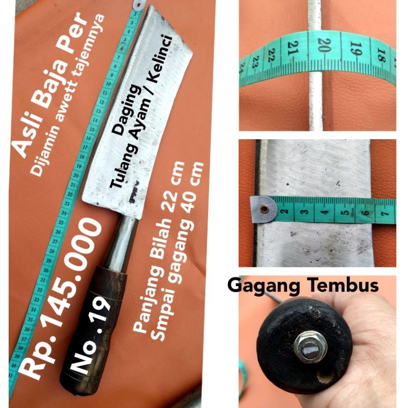 pisau daging dan tulang kecil