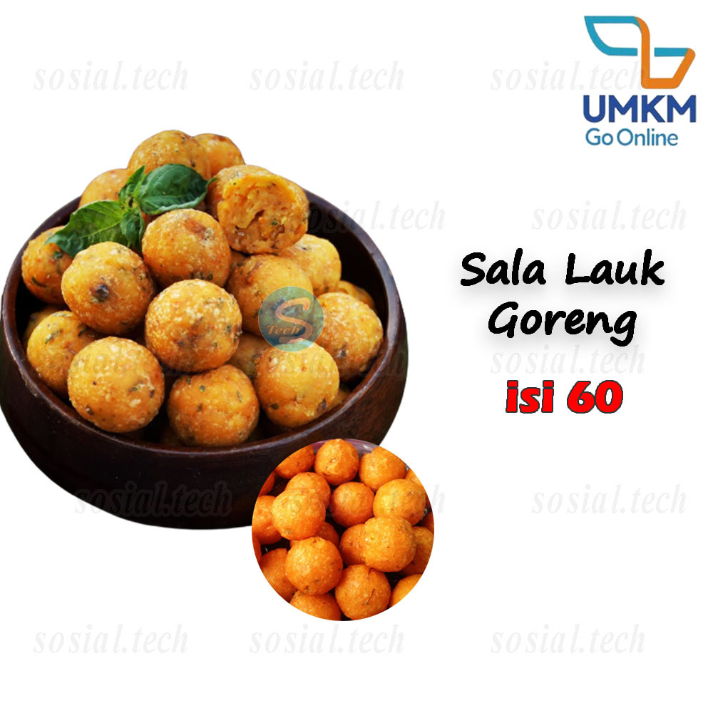 

Cemilan Enak Sala Lauk Goreng isi 60 Sala Lauak Khas Padang Pariaman Renyah